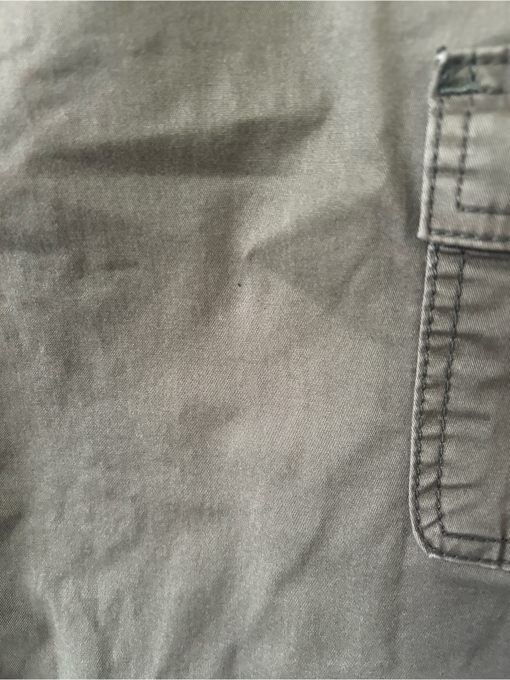 Hollister Y2K style Utility Cargo Pants Olive Green Baggy Wide Leg 2R 26W GUC - Picture 6 of 9